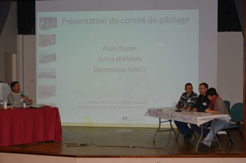 Présentation du programme par le Comité de Pilotage avec Alain, Dominique et Sylvie